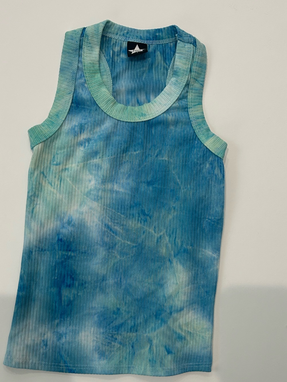 Pixielane, size 7. Tie Dye ribbed tank